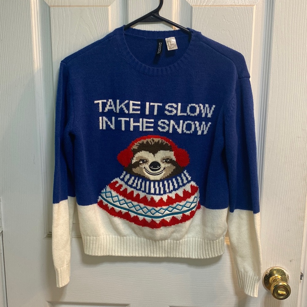 DIVIDED H&M Christmas Sweater